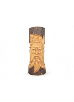 Wholesale Hand-Painted Wooden Old Man Spirit Wall Decorations Forest Man Sculpture Carvings, Wood Tree Spirit Art