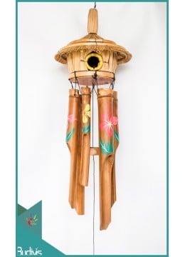 Affordable Birdhouse Garden Hanging Bamboo Wind Chimes