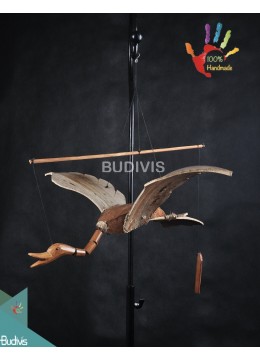 Bali Wholesale Flying Bird Outdoor Hanging Bamboo Wind Chimes