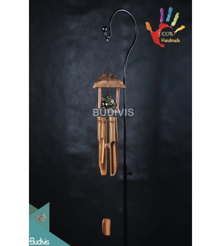 Yogi House Outdoor Hanging Bamboo Wind Chime