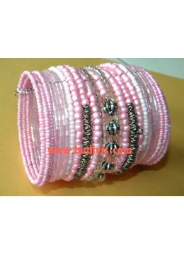 Wholesale Metal Wire Necklace Wide Bead Necklace