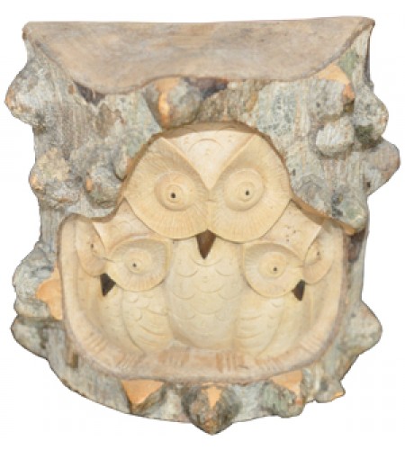 Woodcarving Owl 2 Baby