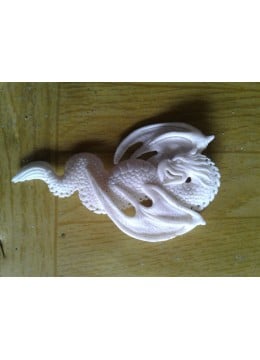 Dragon Cow Bone Carving In Handmade