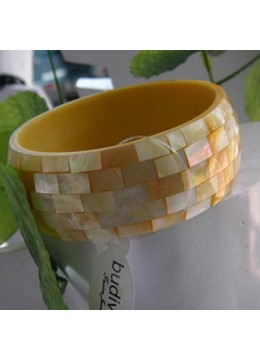 Mosaic Seashell Bracelet Vintage, Shell Bangle Bracelets, Shell Bracelet Inlay Handmade All Size