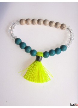 Elastic Tassel Bracelet Bead, Handmade Beaded Bracelets, Bali Bead Bracelets