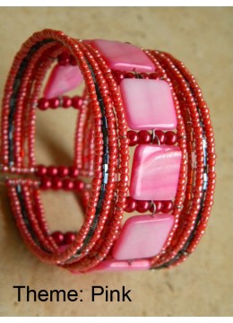 Best-Selling Wire Necklace, Bracelet Bead, Handmade Beaded Bracelets, Bali Bead Bracelets, Mop Shell