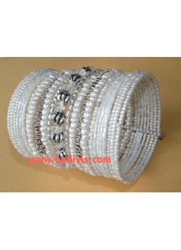 Manufacturer Wire Choker Wide Bead Bracelet