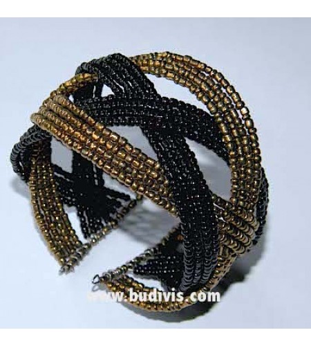 Metal Wire Necklaces Bracelet Bead, Handmade Beaded Bracelets, Bali Bead Braceletss For Sale