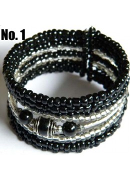 Metal Wire Necklaces Bracelet Bead, Handmade Beaded Bracelets, Bali Bead Braceletss For Sale