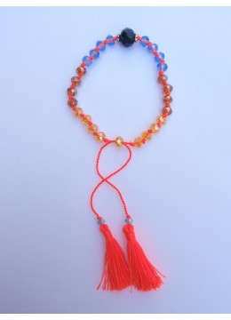 Tassel Bracelet Crystal Knot