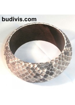 Bangle Leather Snake