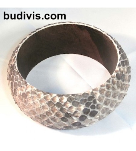 Bangle Leather Snake