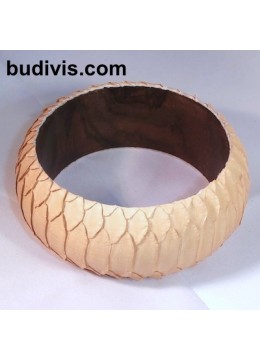 Bangle Leather Snake