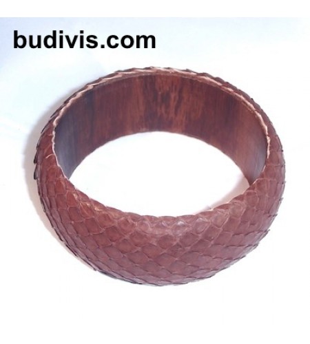 Bangle Leather Snake