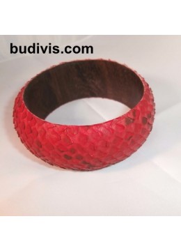 Bangle Leather Snake