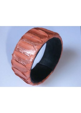 Bracelet Genuine Leather Snake Bangle, Bangle Leather Bracelet