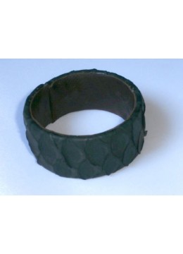 Bracelet Genuine Leather Snake Bangle, Bangle Leather Bracelet