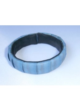 Genuine Leather Snake Bracelet, Bangle Leather Bracelet