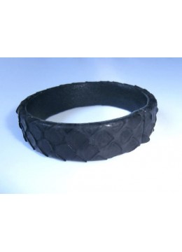 Genuine Leather Snake Bracelet, Real Leather Bracelet, Bangle Leather Snake on Bracelets