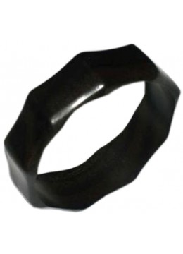 Wooden Bracelet Art Lines Stainless, Bali Wooden Bangle Supplier