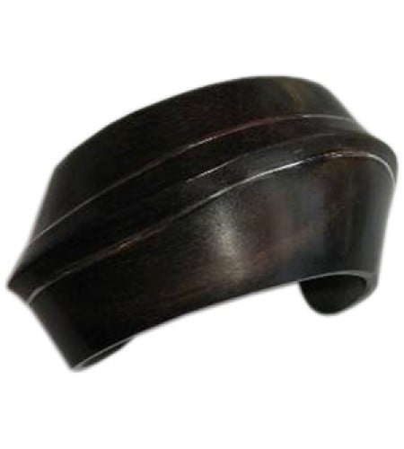 Wooden Bracelet Art Lines Stainless, Bali Wooden Bangle Supplier