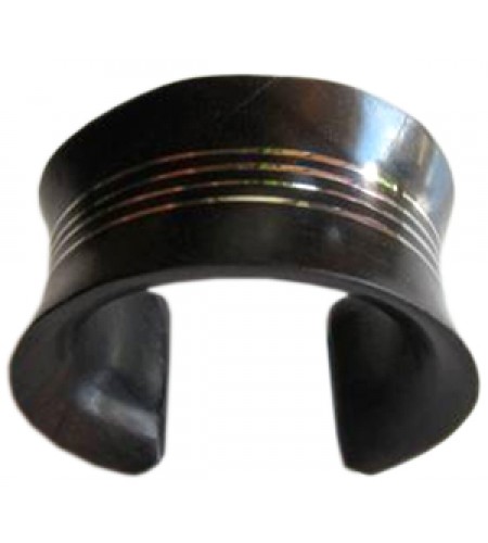 Wooden Bracelet Art Lines Stainless, Bali Wooden Bangle Supplier