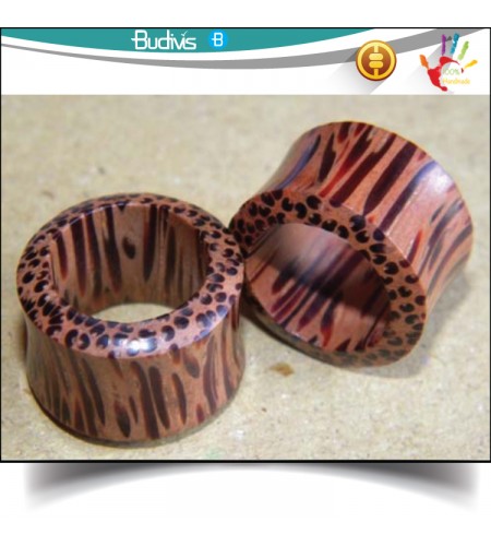 Wood Plug EarBody Piercing