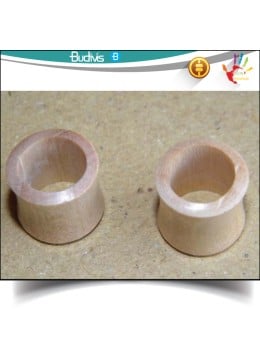 Wood Plug EarBody Piercing