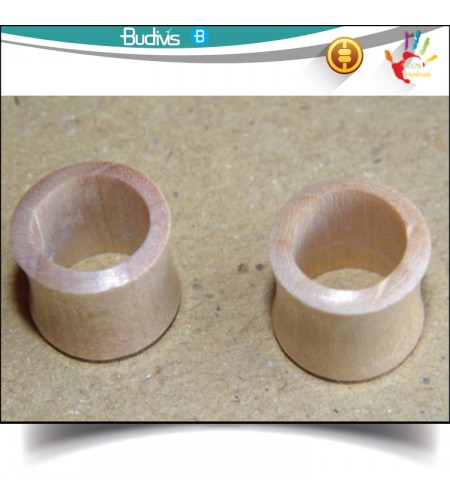 Wood Plug EarBody Piercing