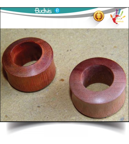 Wood Plug EarBody Piercing