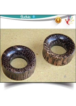 Wood Plug EarBody Piercing