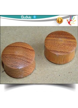 Wood Plug EarBody Piercing