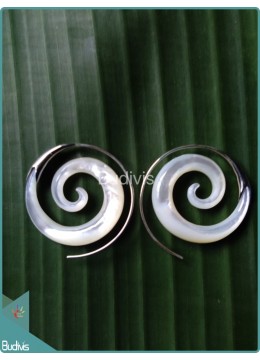 925 Sterling Silver Hook Flower Earrings