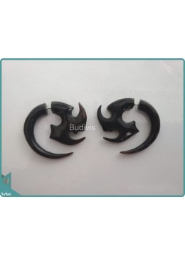 Horn Tribal Body Piercing Sterling Silver Hook 925