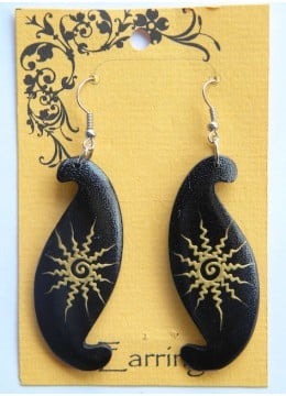 Bali Beautiful Wood Earring