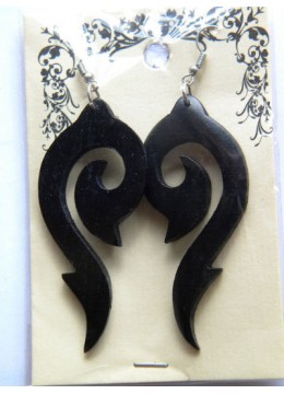 Unique Wood Earring