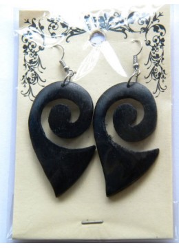 Unique Wood Earring