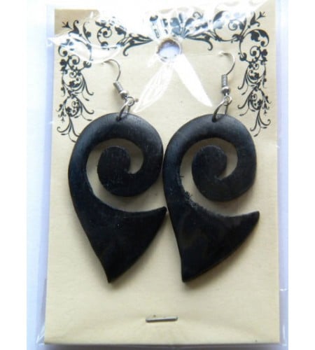 Unique Wood Earring