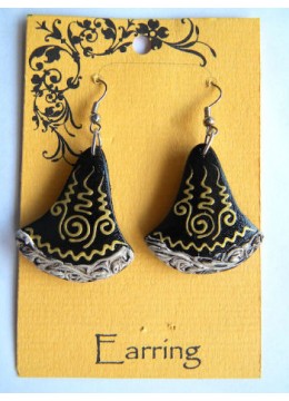 Wood Earring