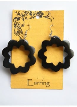 Wood Earring