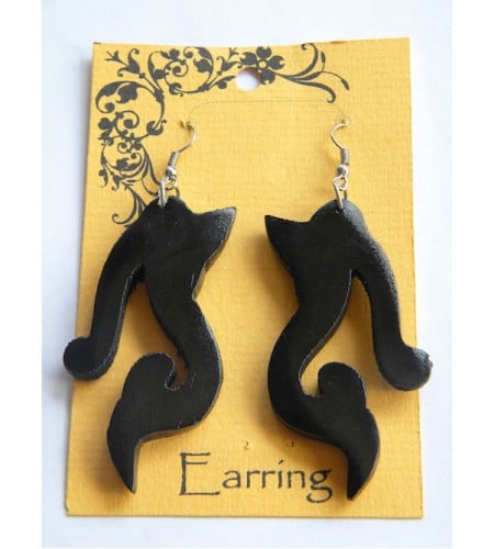 Wood Earring Jewelry