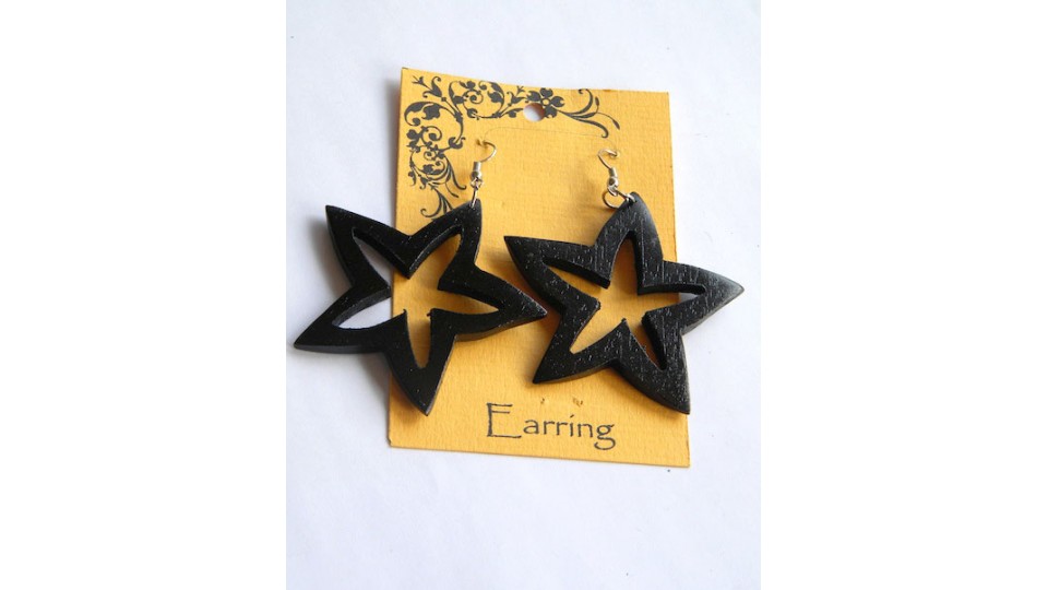 Wooden Earring