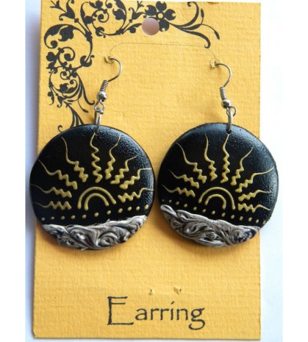 Wooden Earring