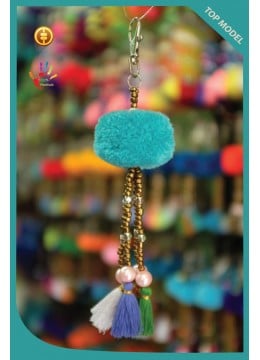 New Tassel Keychain Pom Pom