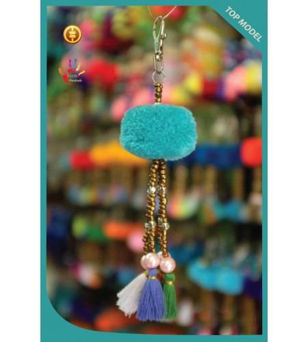 New Tassel Keychain Pom Pom