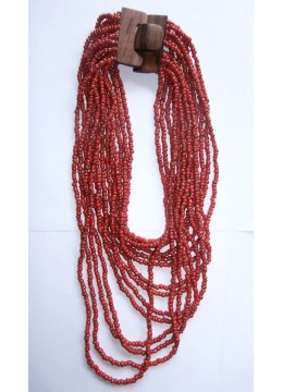 Beaded Necklace Multi Strand