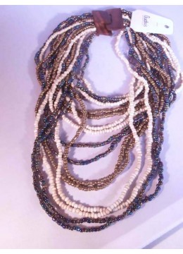 Beaded Necklace Multi Strand