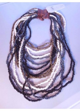 Beaded Necklace Multi Strand