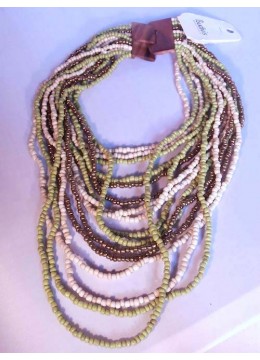 Beaded Necklace Multi Strand