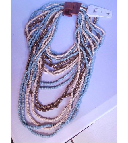 Beaded Necklace Multi Strand